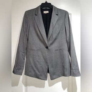Ann Taylor Loft Gray Blazer Jacket